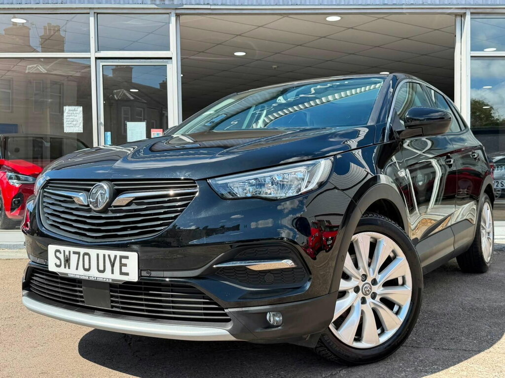 Vauxhall Grandland X 1.2 Turbo Elite Nav Euro 6 Ss Black