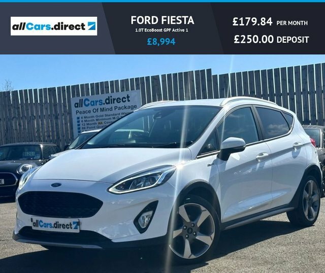 Ford Fiesta 1.0T Ecoboost Gpf Active 1 SN69GYG White