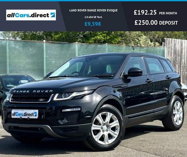 Land Rover Range Rover Evoque 2.0 Ed4 Se Tech Black