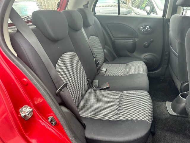 Nissan Micra 1.2 Acenta Cvt Euro 5 Red #10