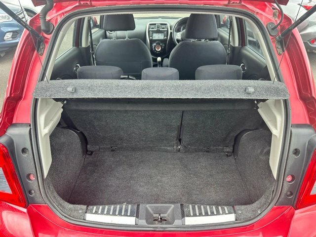 Nissan Micra 1.2 Acenta Cvt Euro 5 Red #23