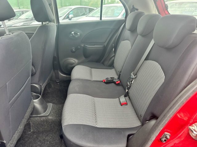Nissan Micra 1.2 Acenta Cvt Euro 5 Red #20