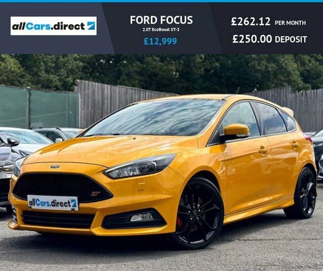 Ford Focus 2.0T Ecoboost St-3 Yellow
