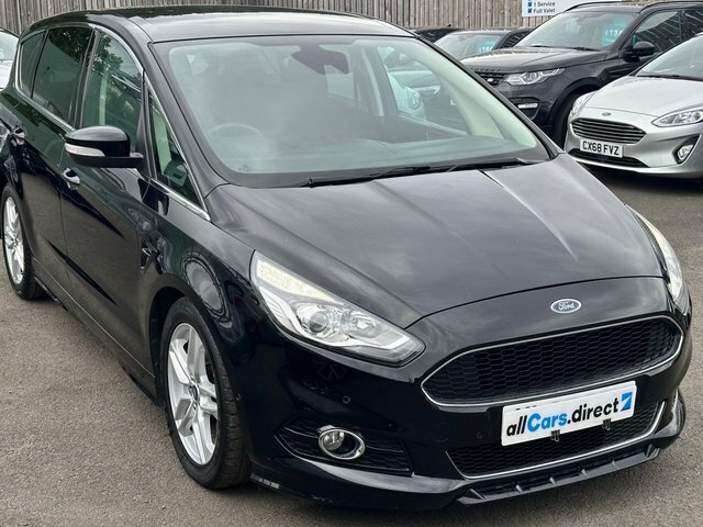 Ford S-Max 2.0 Tdci Titanium Sport Mpv Powershift ML67BZY Black #4