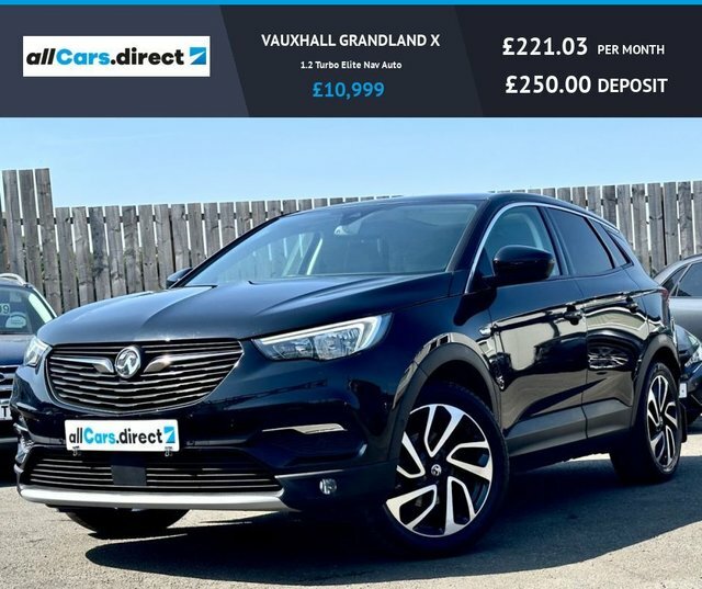 Vauxhall Grandland X 1.2 Turbo Elite Nav Black