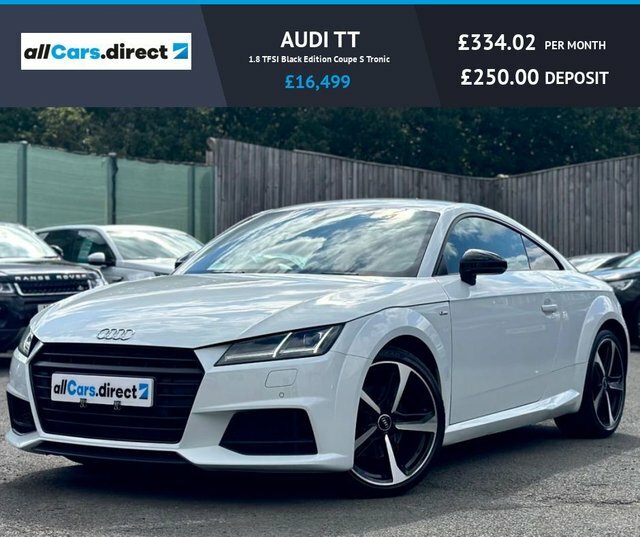Audi TT 1.8 Tfsi Black Edition Coupe S Tronic Black