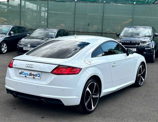Audi TT Coupe 1.8 Tfsi Black Edition Euro 6 Ss 201 White #16