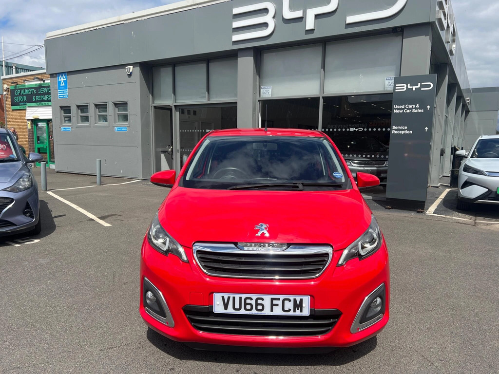 Peugeot 108 1.2 Puretech Allure Euro 6 Red #2
