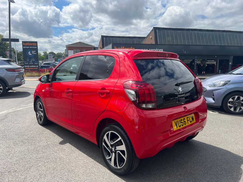 Peugeot 108 1.2 Puretech Allure Euro 6 Red #4