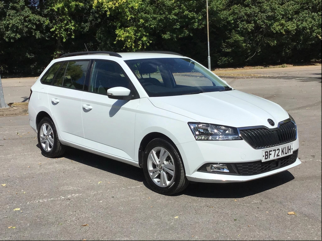 Skoda Fabia 1.0 Tsi Se Dsg Euro 6 Ss White