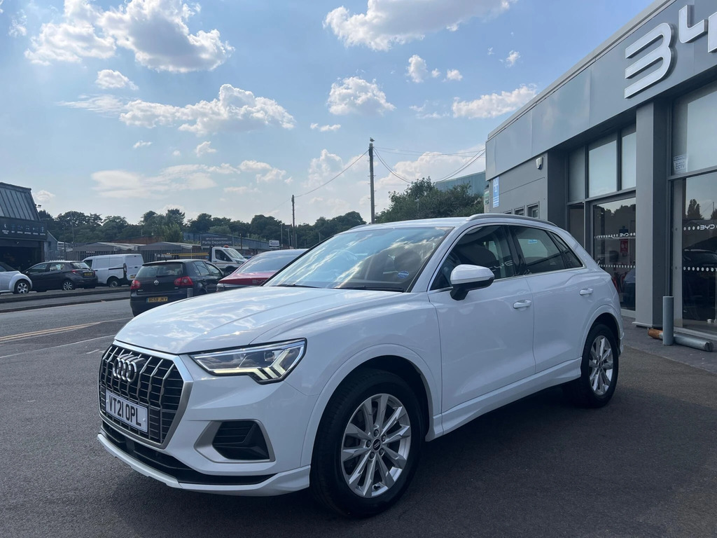 Audi Q3 2.0 Tdi 40 Sport S Tronic Quattro Euro 6 Ss White #6