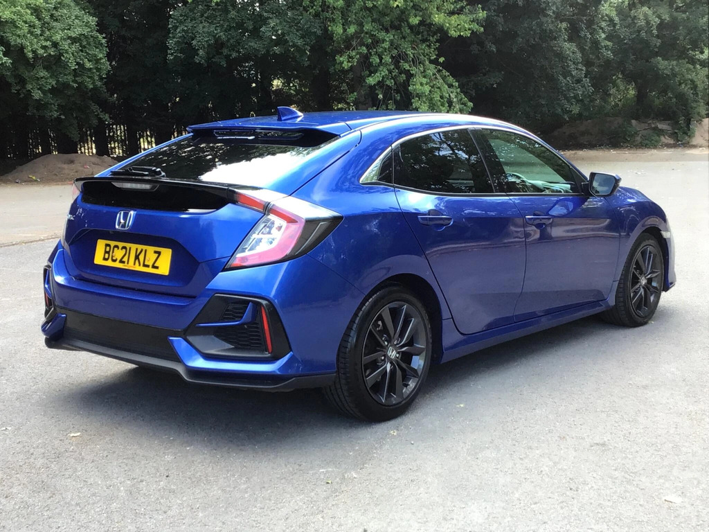 Honda Civic 1.0 Vtec Turbo Sr Euro 6 Ss BC21KLZ Blue #3
