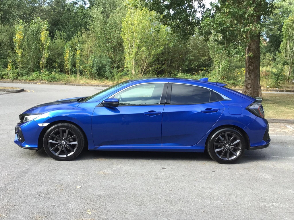 Honda Civic Hatchback White #3