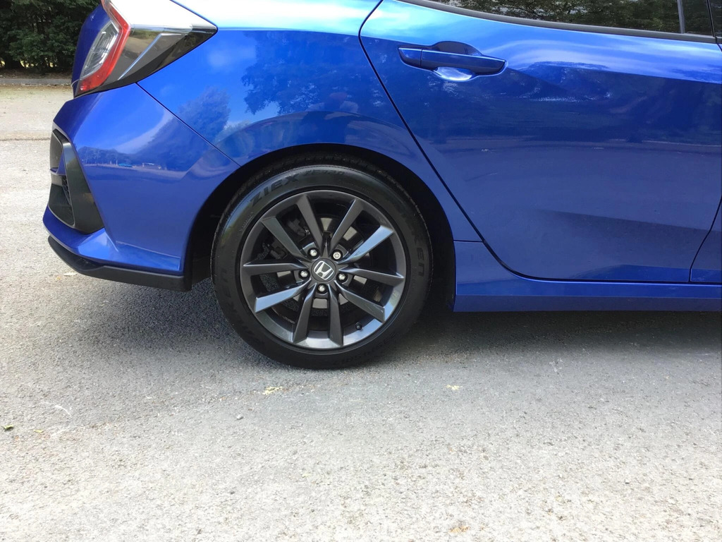 Honda Civic Hatchback White #10