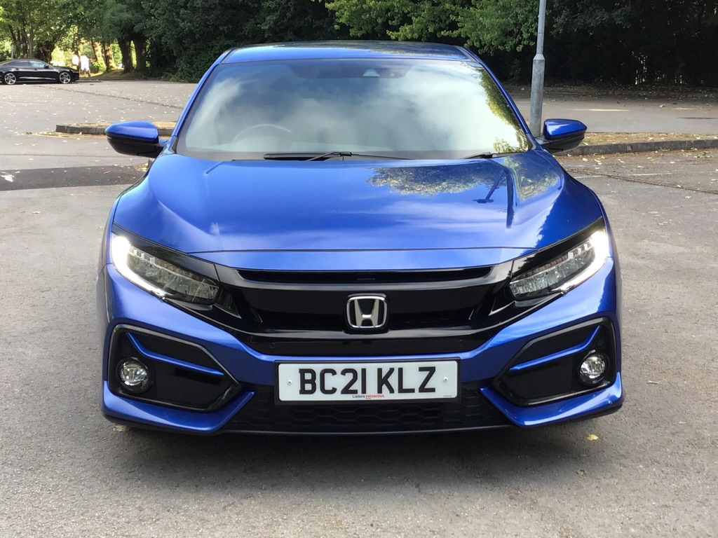 Honda Civic Hatchback White #5