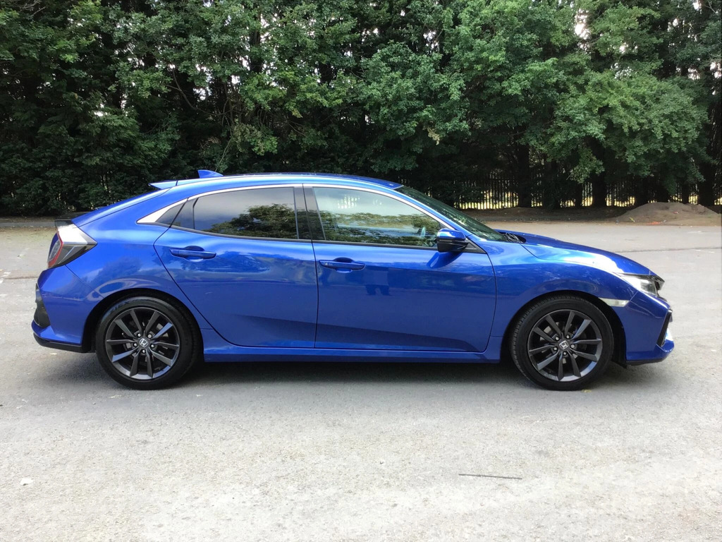 Honda Civic Hatchback White #2