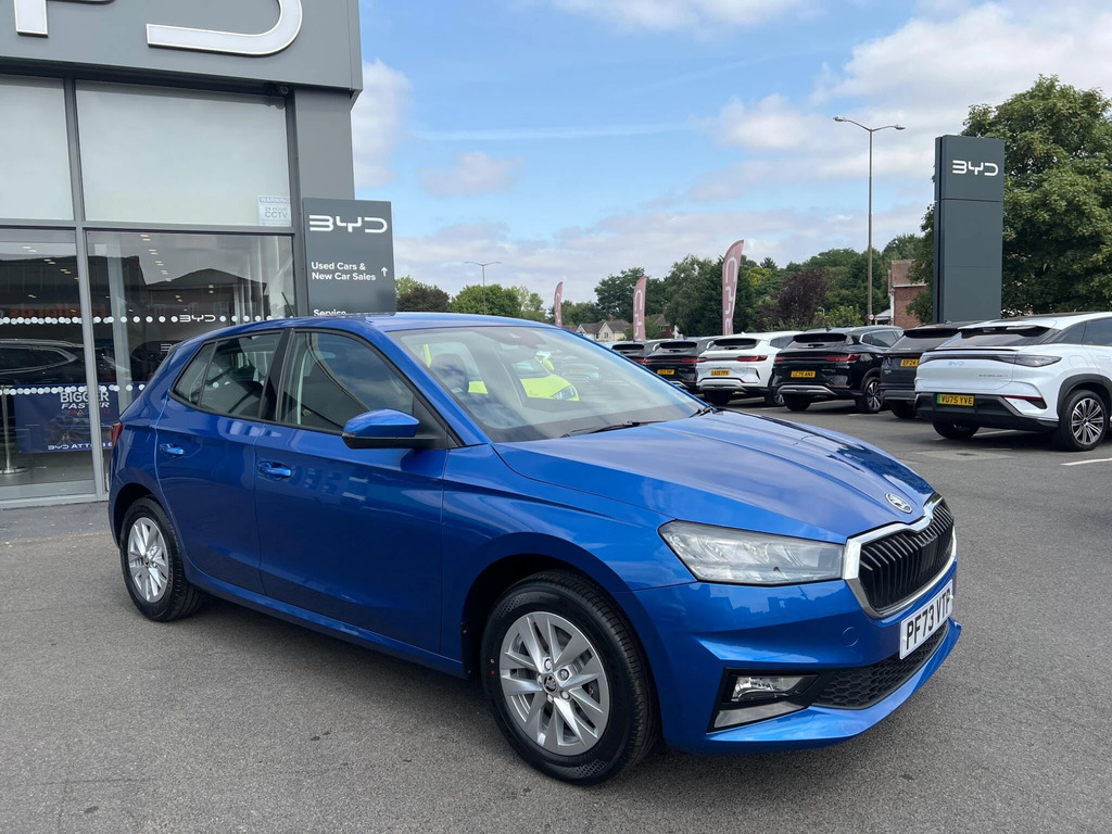 Skoda Fabia 1.0 Tsi Se Comfort Dsg Euro 6 Ss Blue