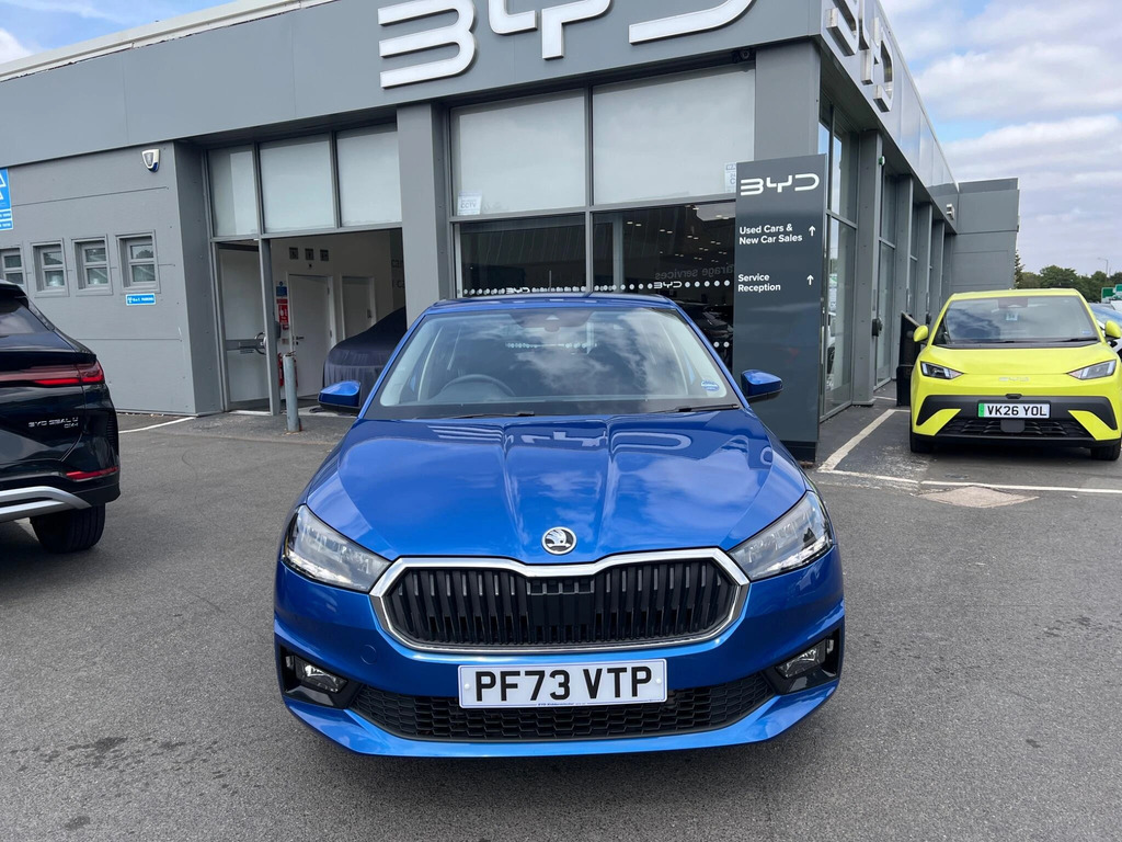 Skoda Fabia 1.0 Tsi Se Comfort Dsg Euro 6 Ss Blue #2
