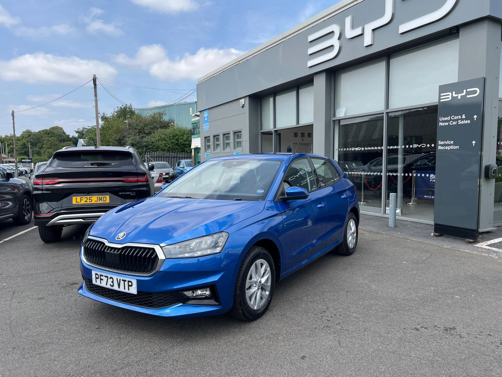 Skoda Fabia 1.0 Tsi Se Comfort Dsg Euro 6 Ss Blue #3