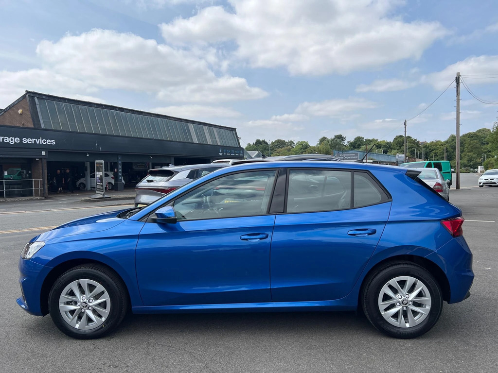 Skoda Fabia 1.0 Tsi Se Comfort Dsg Euro 6 Ss Blue #5