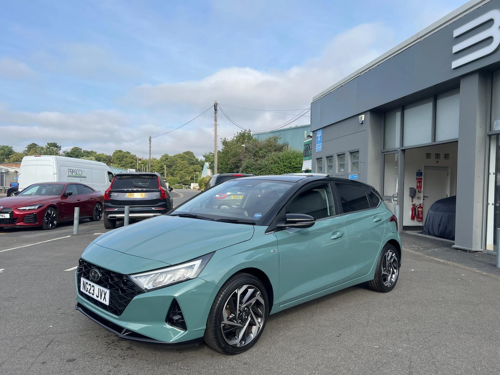 Hyundai I20 1.0 T-gdi Mhev Ultimate Dct Euro 6 Ss Green #2