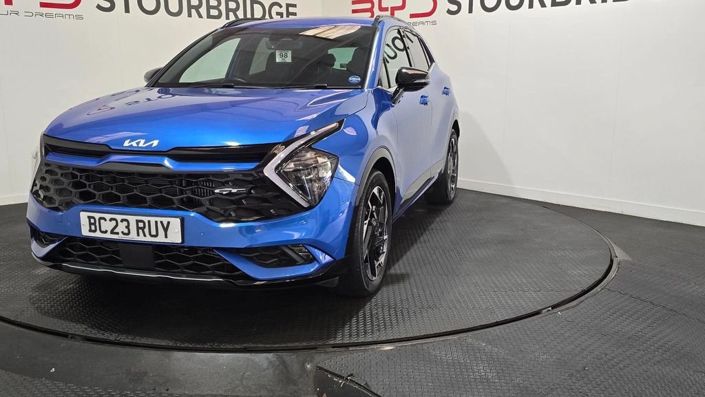 Kia Sportage 1.6 T-gdi Gt-line Euro 6 Ss Blue #3