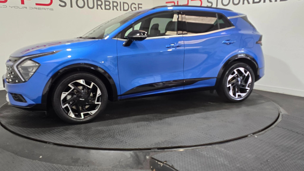 Kia Sportage 1.6 T-gdi Gt-line Euro 6 Ss Blue #5