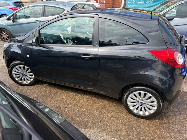 Ford KA 1.2 Zetec Hatchback Euro 6 Ss MV14XNS Black #4