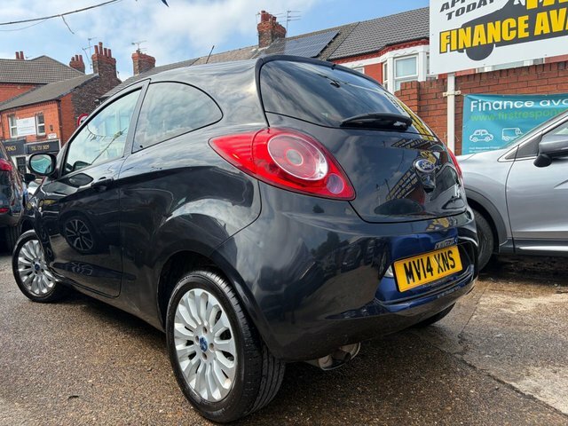 Ford KA 1.2 Zetec Hatchback Euro 6 Ss MV14XNS Black #5