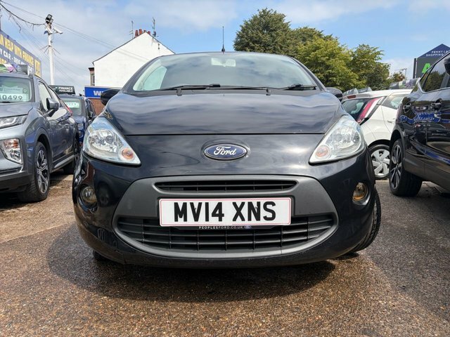 Ford KA 1.2 Zetec Hatchback Euro 6 Ss MV14XNS Black #2