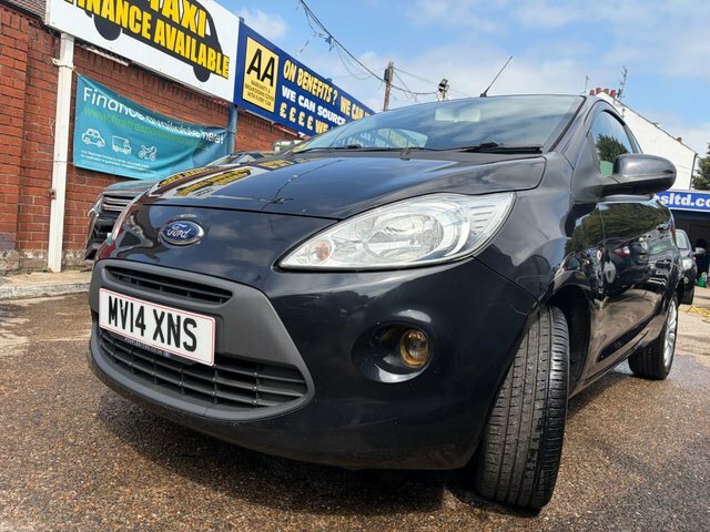 Ford KA 1.2 Zetec Hatchback Euro 6 Ss MV14XNS Black #3