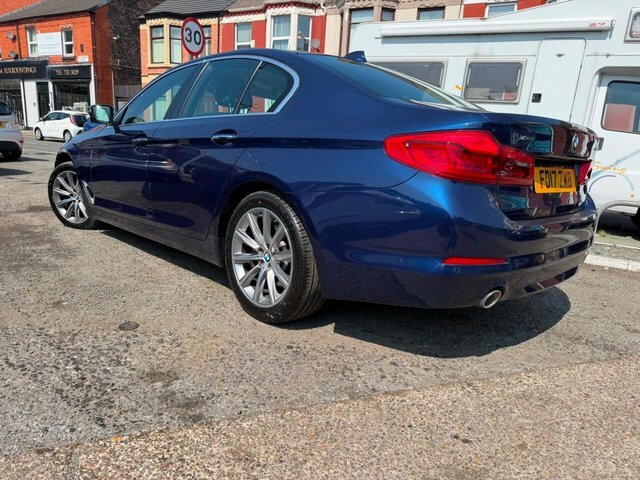 BMW 5 Series 2.0 520D Se Saloon Xdrive Euro 6 FD17ZWB Blue #5