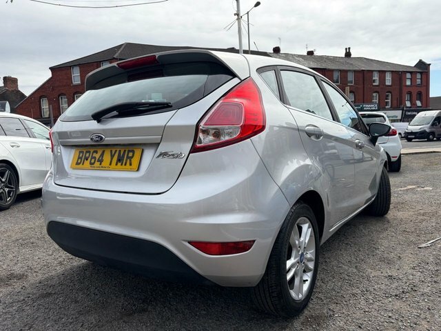 Ford Fiesta 1.25 Zetec Hatchback Euro 5 82 Silver #5