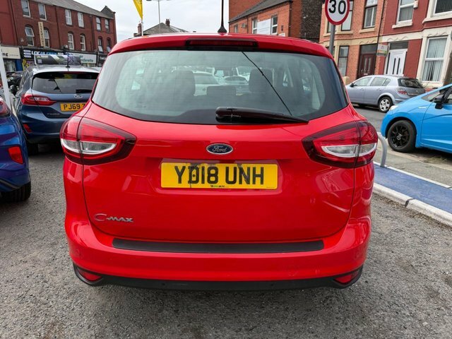 Ford C-Max 1.6 Ti-vct Zetec Mpv Euro 6 125 Red #5