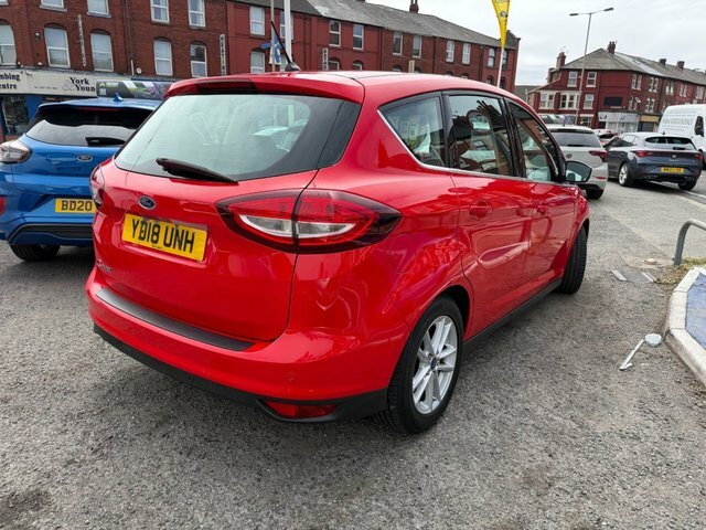 Ford C-Max 1.6 Ti-vct Zetec Mpv Euro 6 125 Red #4