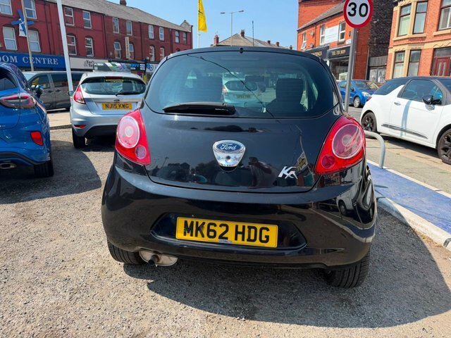 Ford KA 1.2 Titanium Hatchback Euro 5 6 Black #4