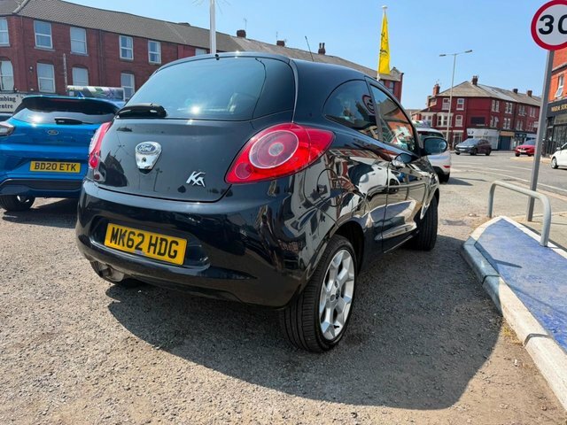 Ford KA 1.2 Titanium Hatchback Euro 5 6 Black #3