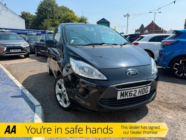 Ford KA 1.2 Titanium Hatchback Euro 5 6 Black