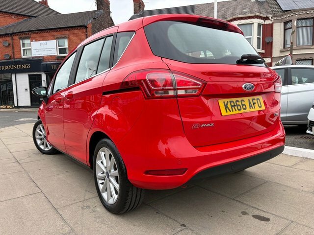 Ford B-Max 1.0T Ecoboost Titanium Mpv Euro Red #6