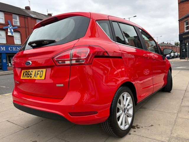 Ford B-Max 1.0T Ecoboost Titanium Mpv Euro Red #4