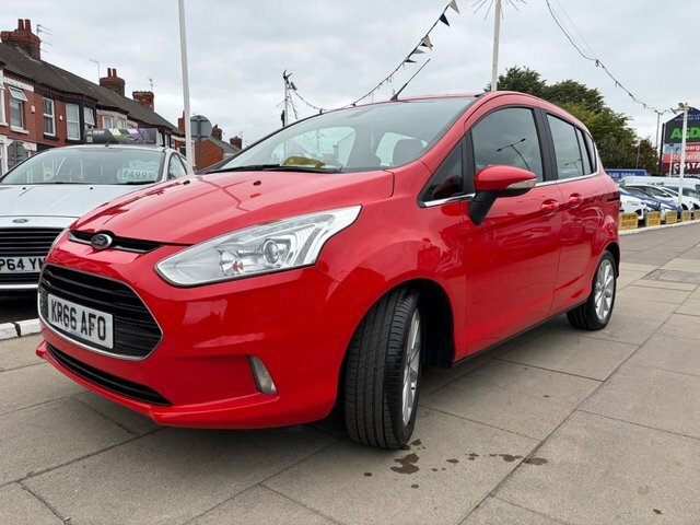 Ford B-Max 1.0T Ecoboost Titanium Mpv Euro Red #3