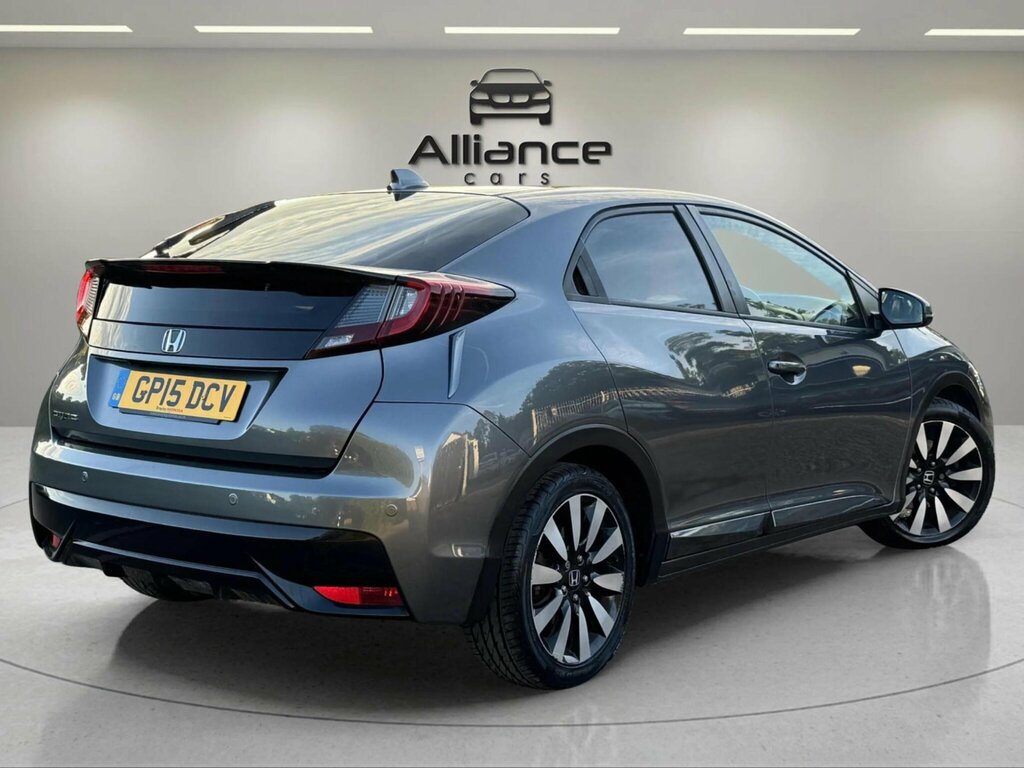 Honda Civic 1.8 I-vtec Sr Euro 6 GP15DCV Grey #3