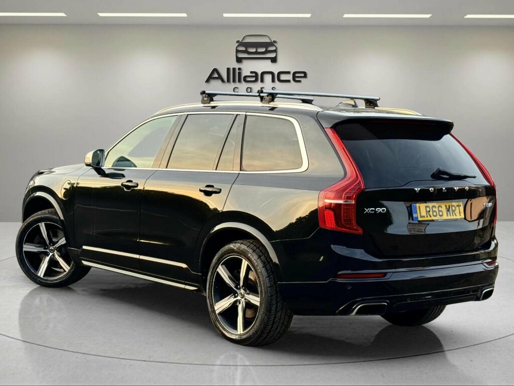 Volvo XC90 2.0H T8 Twin Engine 9.2Kwh R-design 4Wd Euro LR66WRT Black #3
