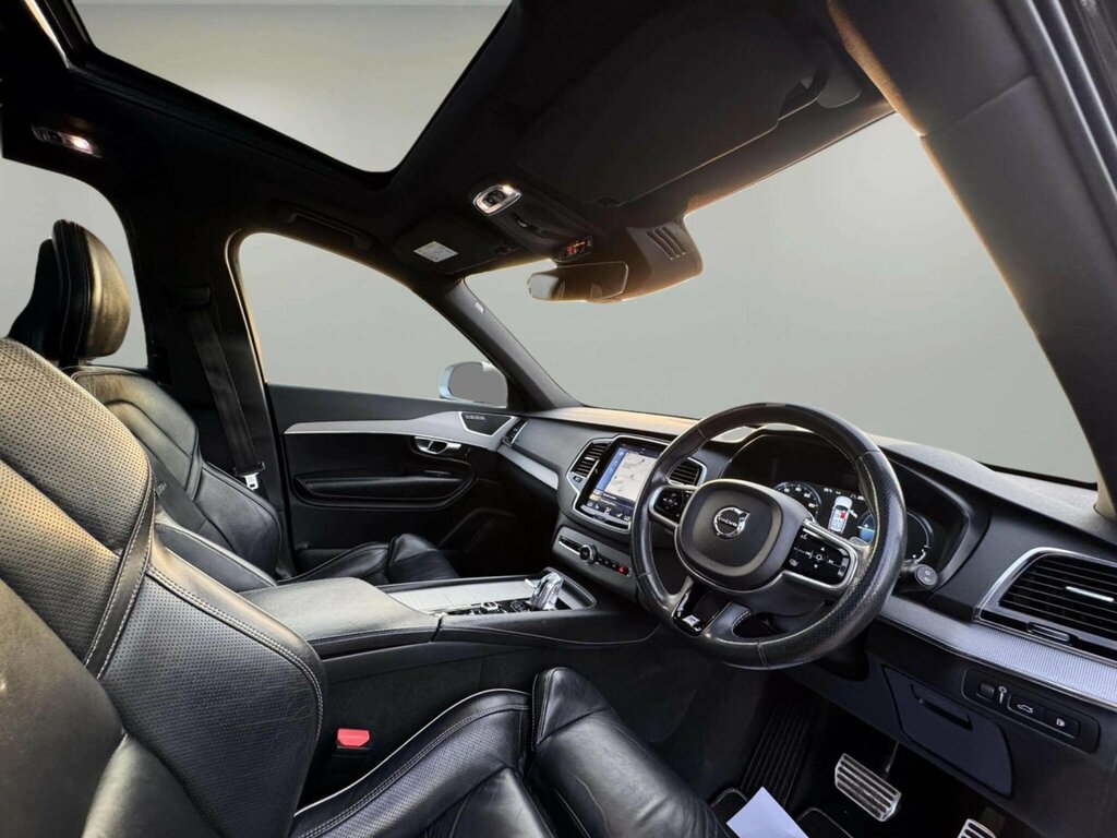 Volvo XC90 2.0H T8 Twin Engine 9.2Kwh R-design 4Wd Euro LR66WRT Black #2