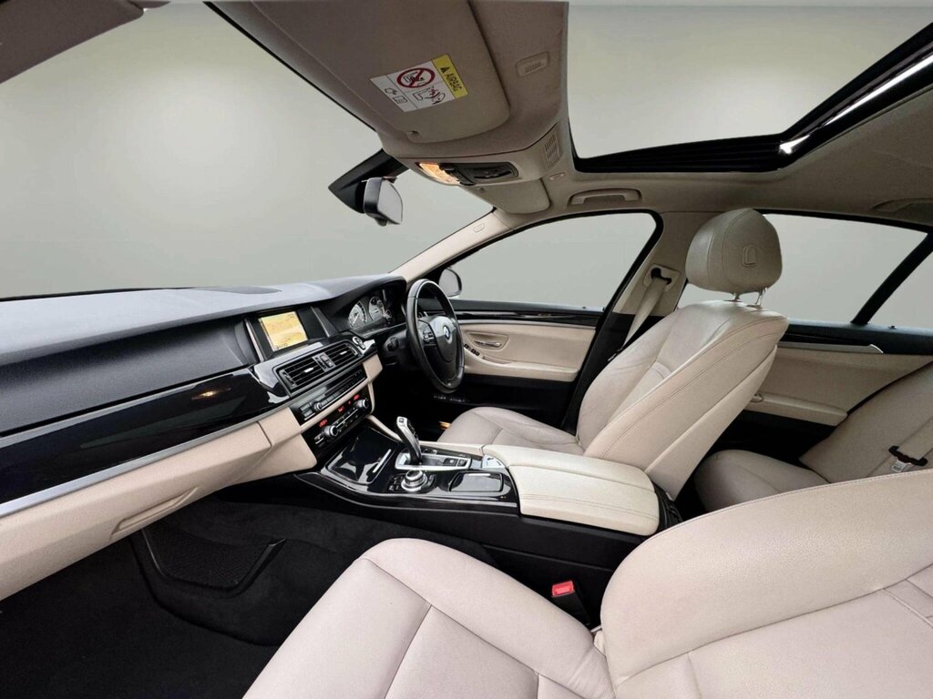 BMW 5 Series Bmw 5 Series 3.0 530D M Sport White #37
