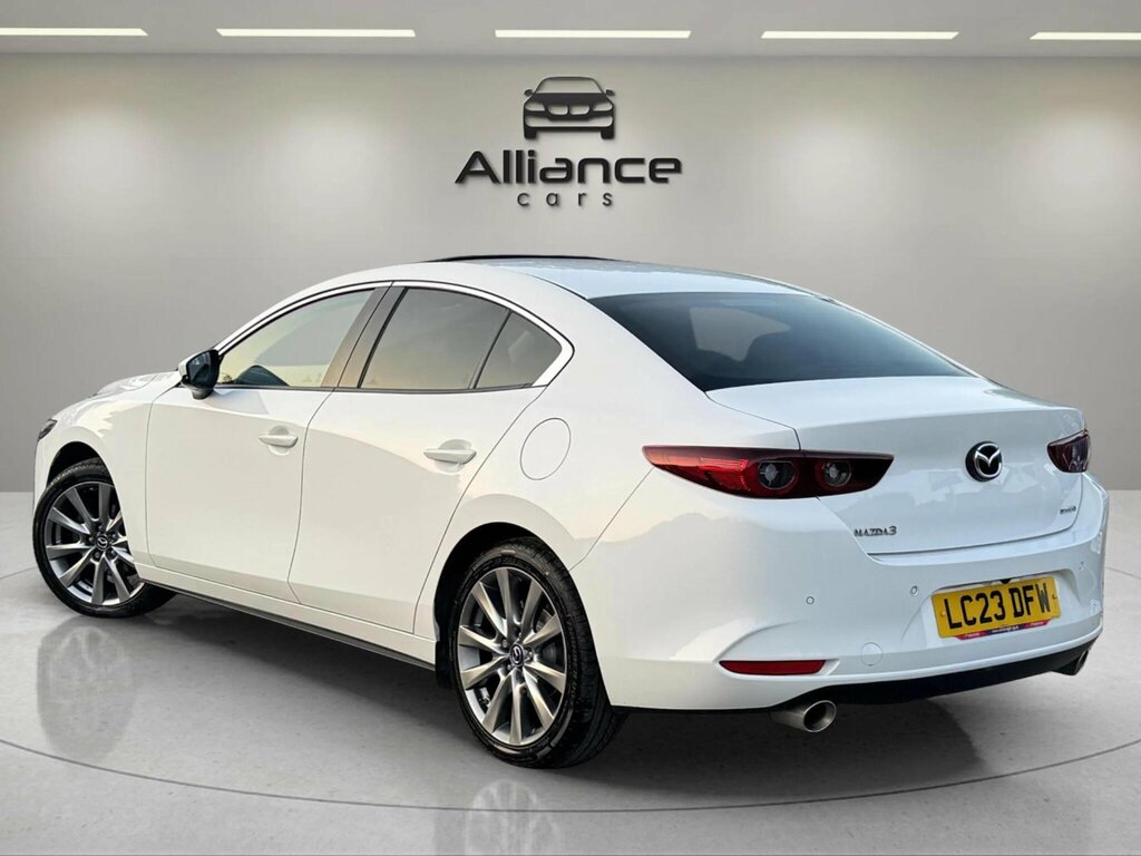 Mazda 3 2.0 E-skyactiv-x Mhev Exclusive-line Euro 6 Ss White #3
