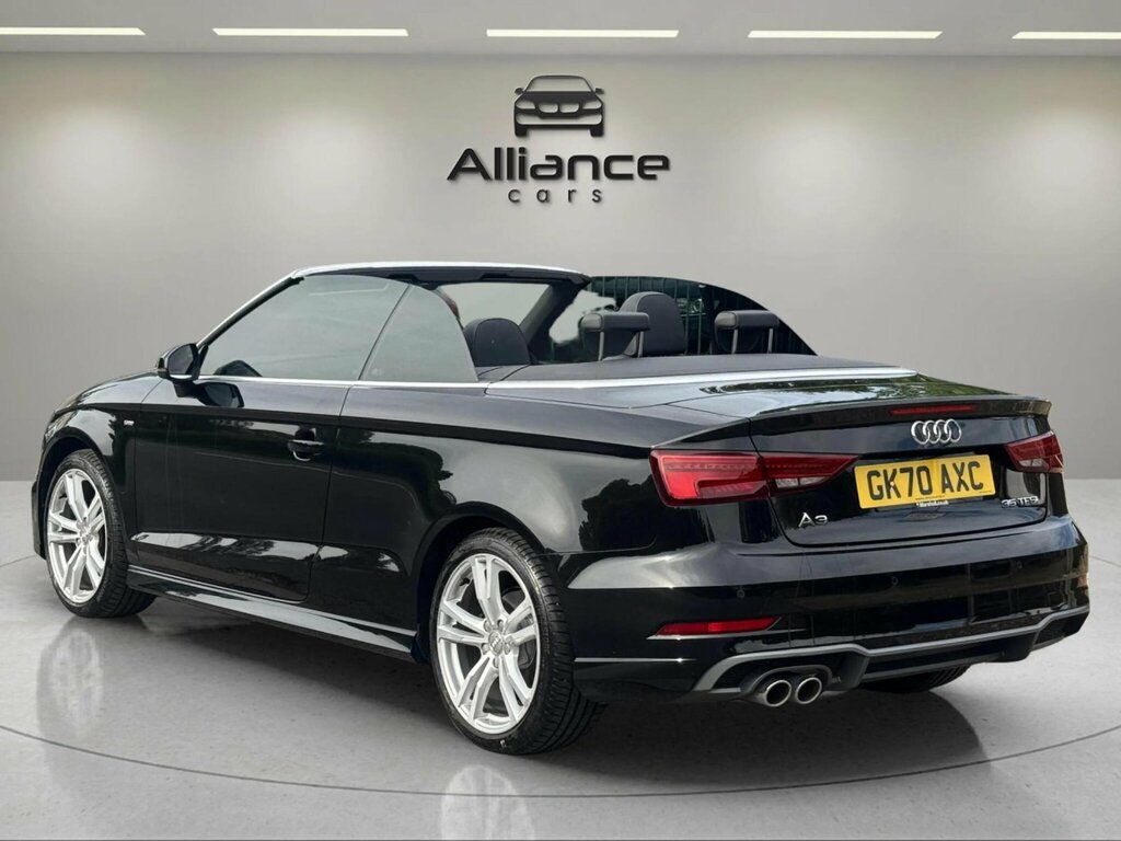 Audi A3 Cabriolet 1.5 Tfsi 35 S Line S Tronic Euro 6 Ss Black #3