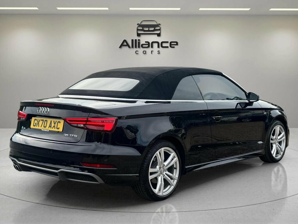 Audi A3 Cabriolet 1.5 Tfsi 35 S Line S Tronic Euro 6 Ss Black #5