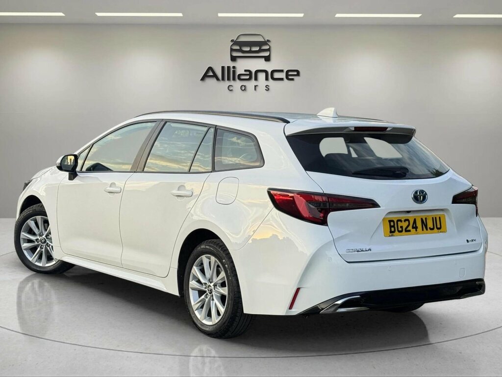 Toyota Corolla 1.8 Vvt-h Icon Touring Sports Cvt Euro 6 Ss White #3