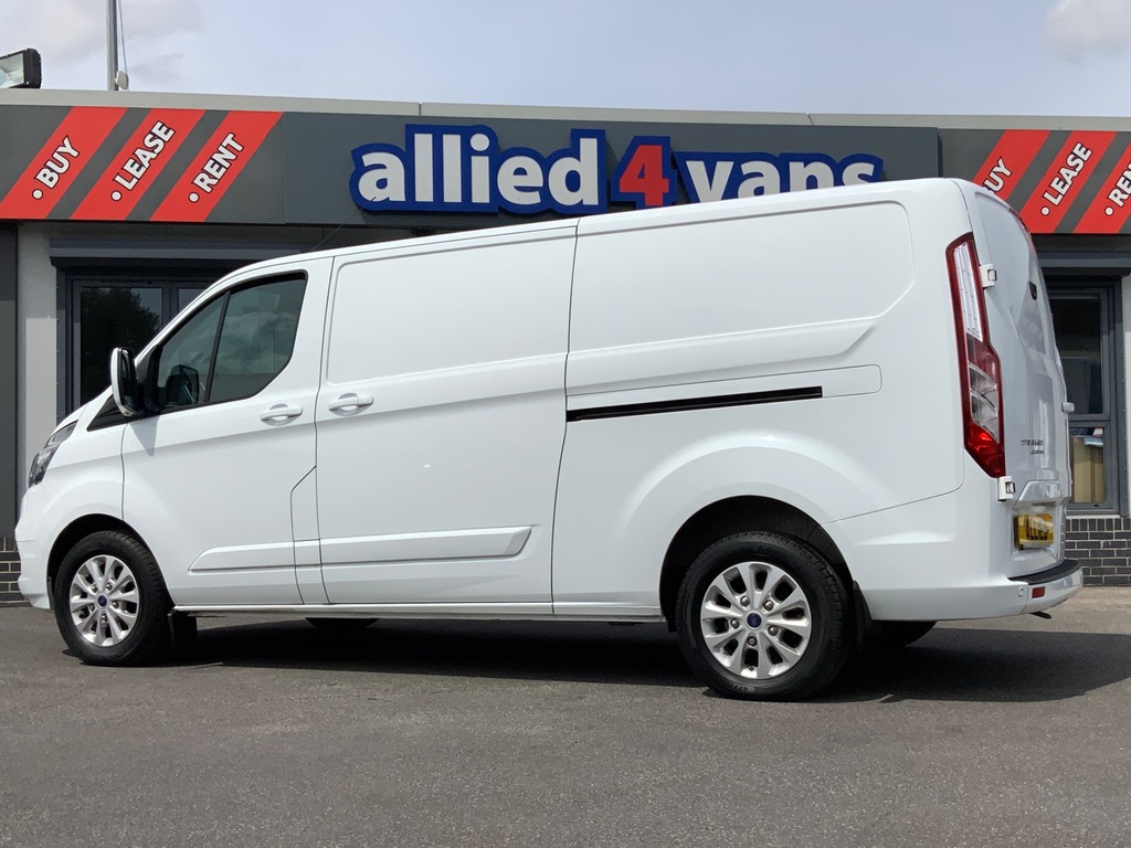 Ford Transit Custom 320 2.0 130 Bhp L2h1 Lwb Limited Panel Van Ecoblue CK23BXC White #6